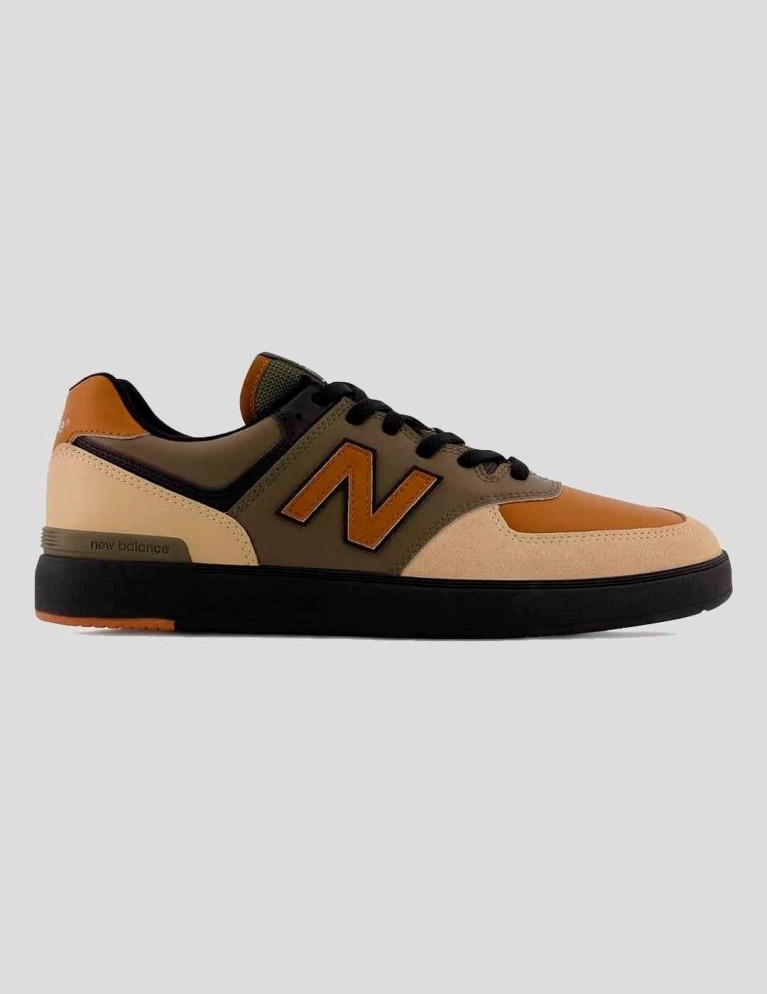 Zapatillas NEW BALANCE 574 court olive with black